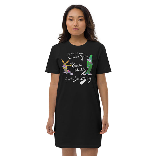 Same Bunny: Organic cotton t-shirt dress