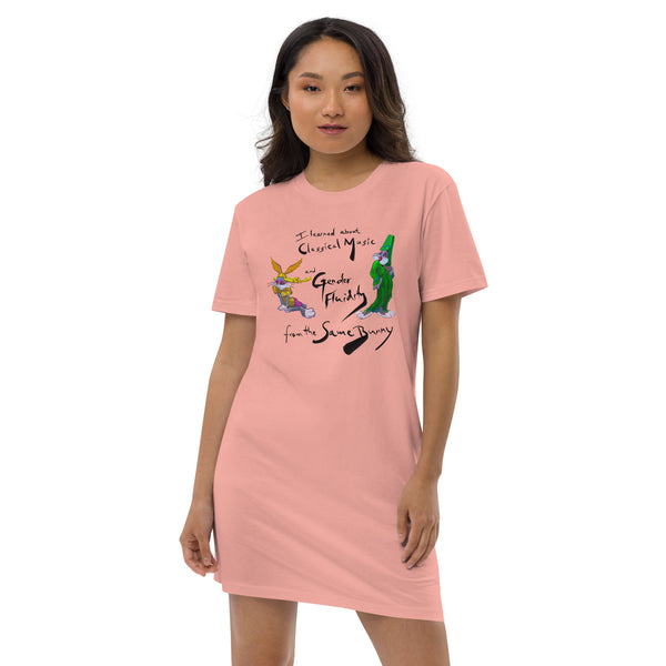 Same Bunny: Organic cotton t-shirt dress