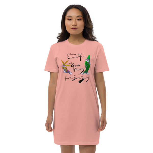 Same Bunny: Organic cotton t-shirt dress