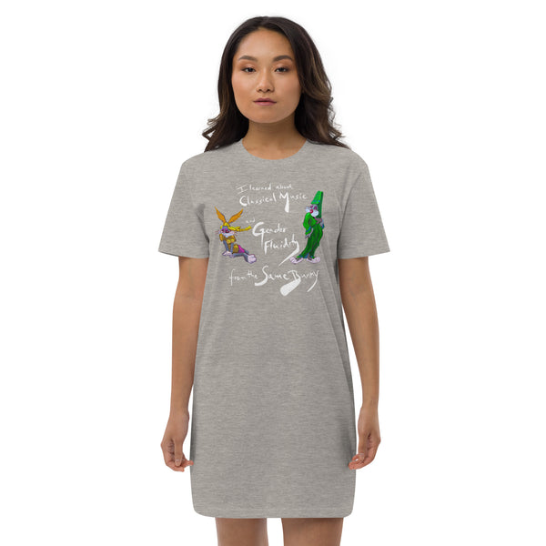 Same Bunny: Organic cotton t-shirt dress