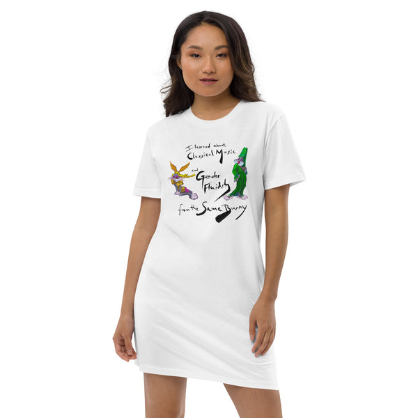 Same Bunny: Organic cotton t-shirt dress