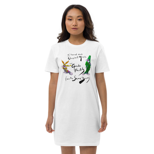 Same Bunny: Organic cotton t-shirt dress