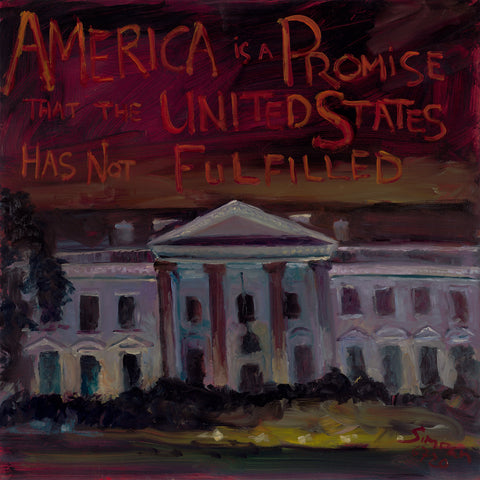 America is a Promise. Poster print