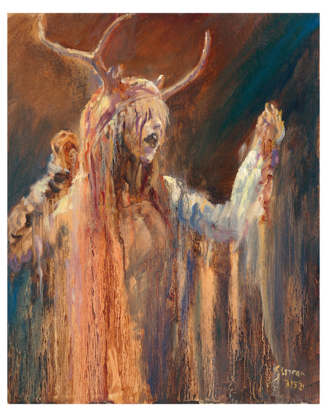 Maria Franz. Signed fine art print.