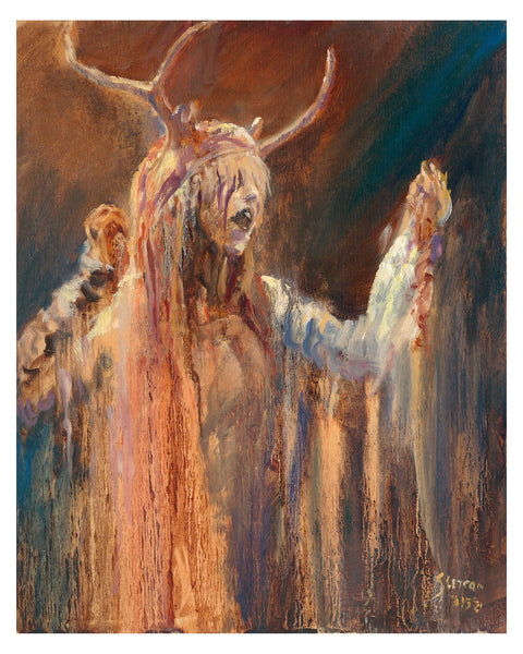 Maria Franz. Signed fine art print.