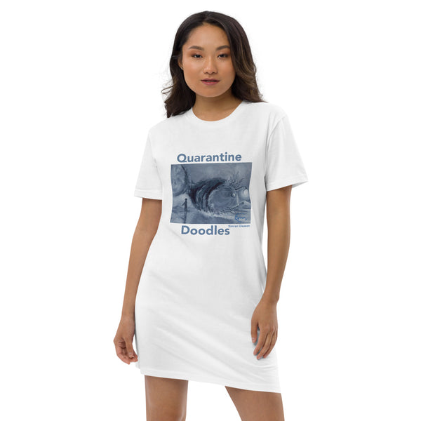 Quarantine Doodles #178: Big Fish!   (Organic cotton t-shirt dress)